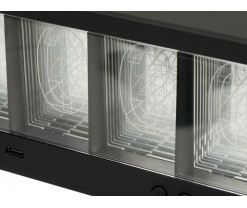 Часы с LED-подсветкой и беспроводной зарядкой «Cyber», 10 Вт, Изображение 9
