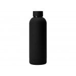 Вакуумная термобутылка "Cask" Waterline, soft touch, 500 мл, тубус, черный_3