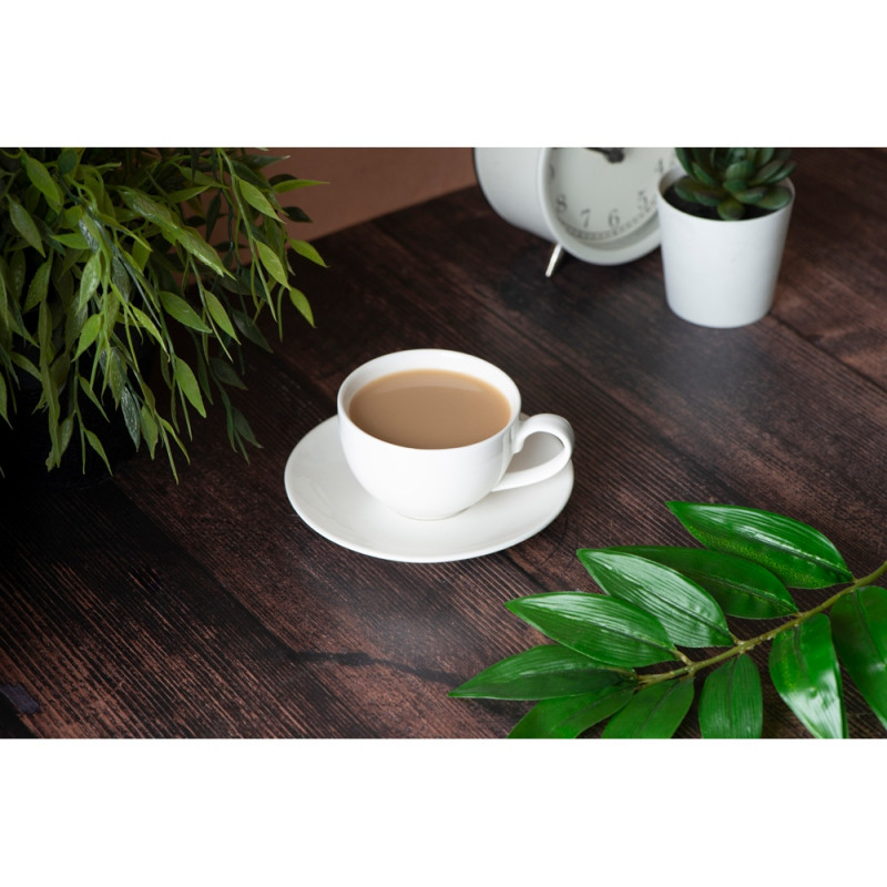 Кофейная пара классической формы Ristretto, 90мл, белый_6