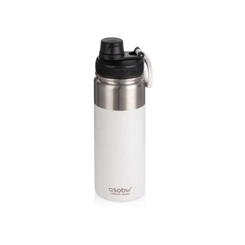 Вакуумная термобутылка «ALPINE FLASK», 530 мл, белый_1