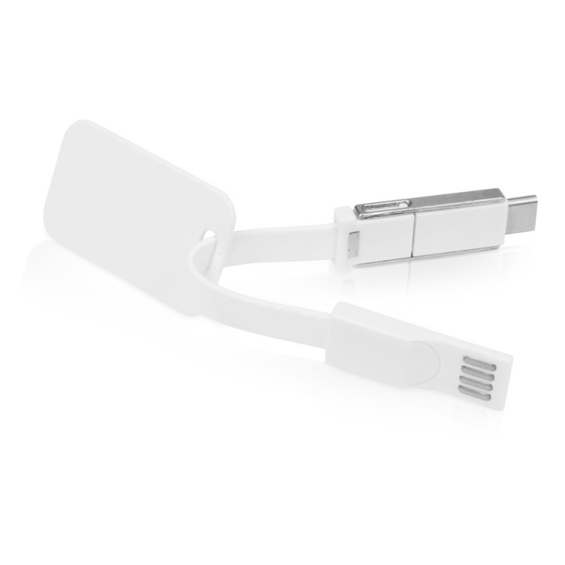 Зарядный кабель 3-в-1 "Charge-it", белый_2