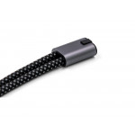 Ремешок-держатель для телефона с зарядным кабелем USB-C - USB-C «Lany Wristband Charge Eco», серый_21