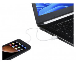 Кабель для зарядки с разъемами USB-A и Type-C TPE 2A, Изображение 3