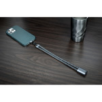 Ремешок-держатель для телефона с зарядным кабелем USB-C - USB-C «Lany Wristband Charge Eco», серый_10