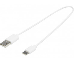 Кабель для зарядки с разъемами USB-A и Type-C TPE 2A, Изображение 1