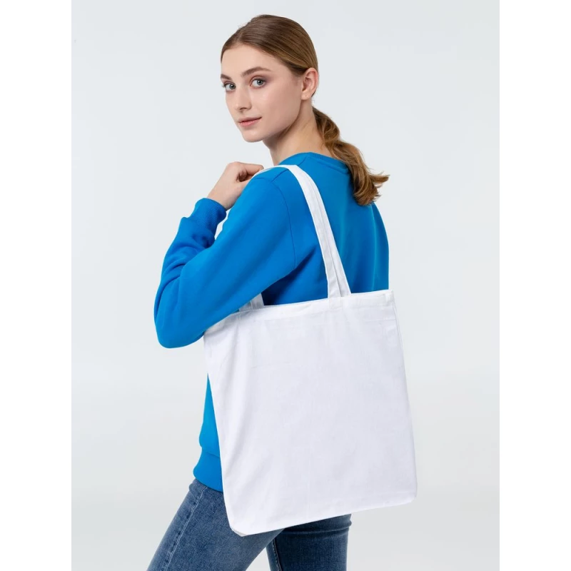 Холщовая сумка Avoska, молочно-белая, фото 5