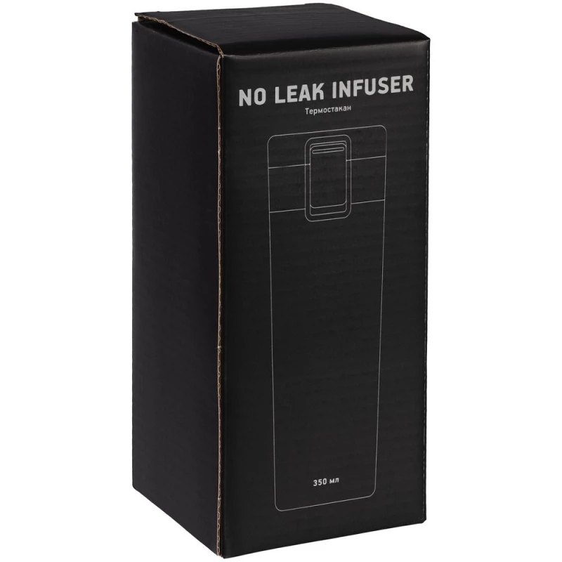Термостакан с ситечком No Leak Infuser, красный, фото 13
