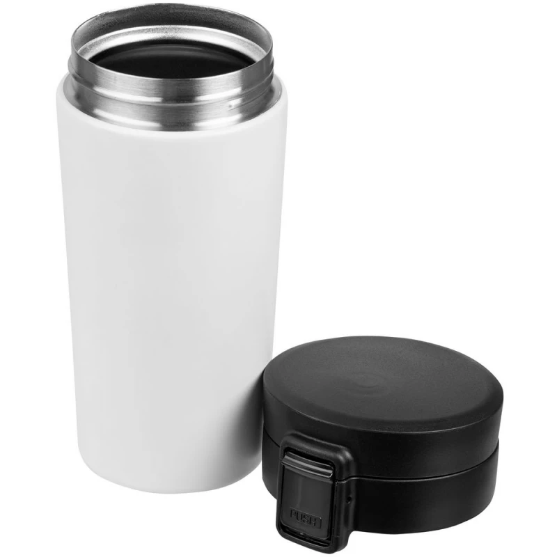 Термостакан с ситечком No Leak Infuser, белый, фото 4