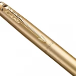 Ручка шариковая Parker Jotter XL Monochrome Gold, золотистая, фото 2