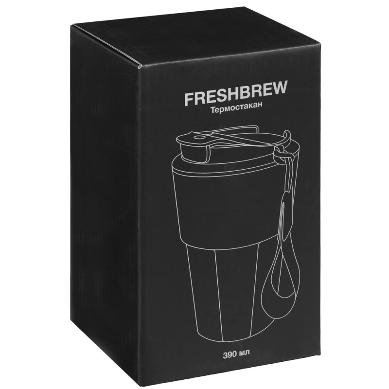 Термостакан Freshbrew, белый, фото 7