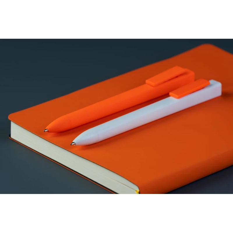Ручка шариковая Swiper SQ Soft Touch, оранжевая, фото 6