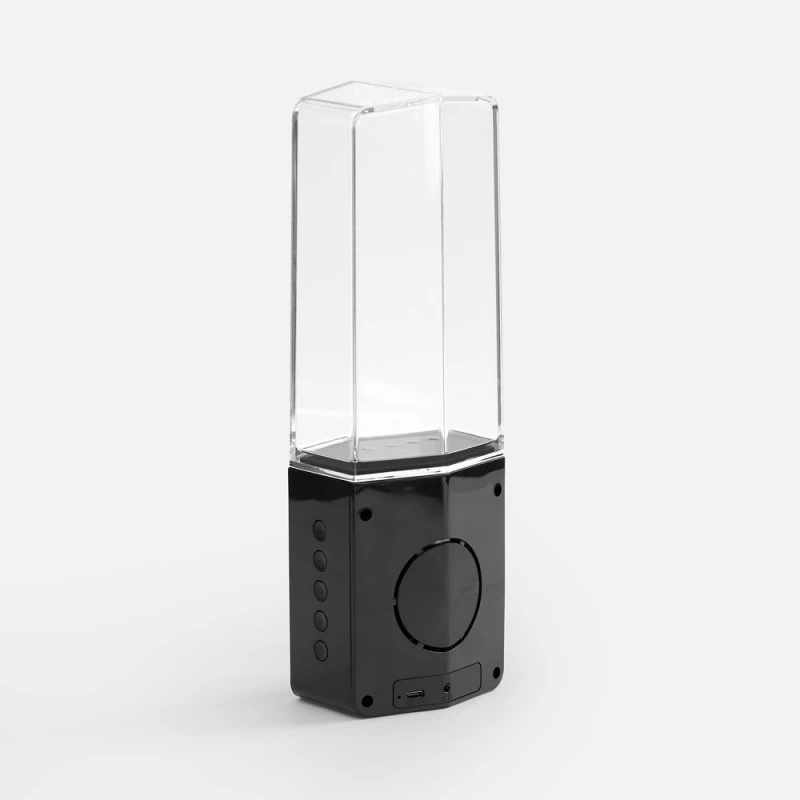 Bluetooth-колонка с поющим фонтаном Fuente, черная, фото 4