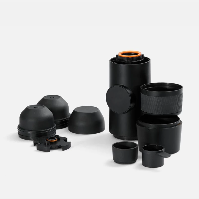 Портативная кофемашина Porta Presso, черная, фото 4