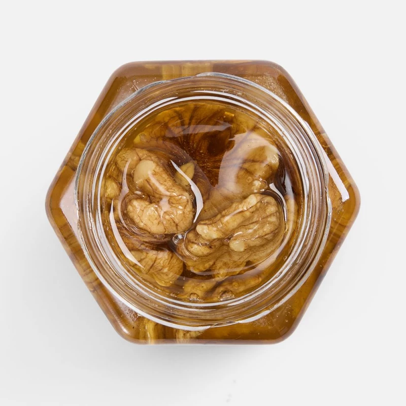 Мед Allnutty, с грецким орехом, фото 2