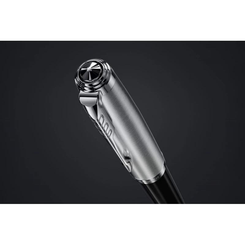 Ручка шариковая Parker 51 Black CT, черная, фото 2