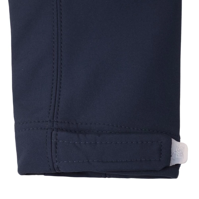 Куртка мужская Hooded Softshell темно-синяя, фото 6
