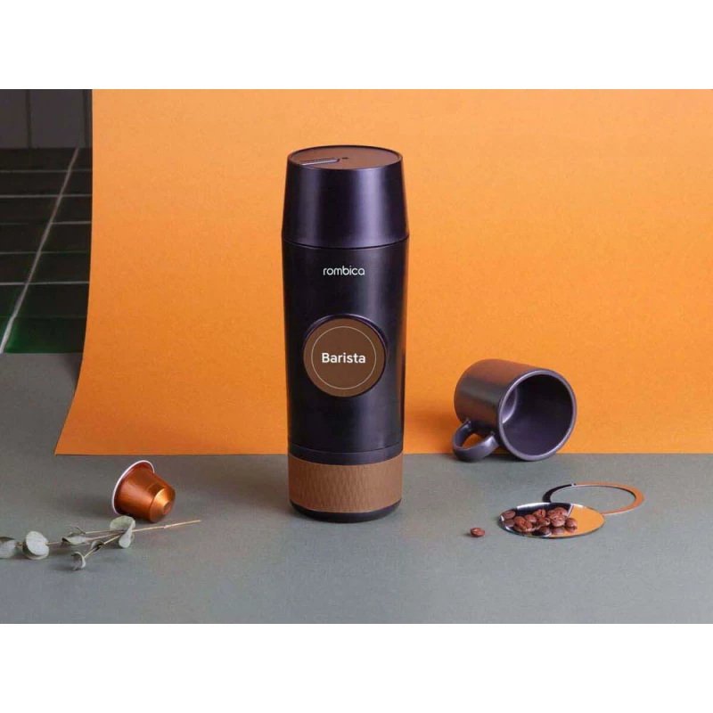 Портативная кофемашина Rombica Barista CTG-1 с логотипом Rombica, фото 9