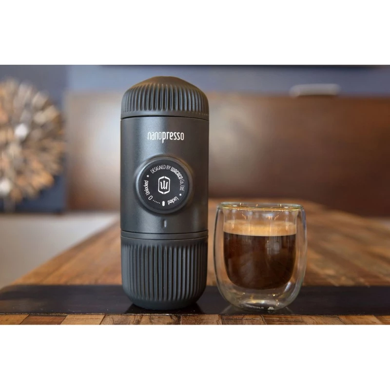 Ручная мини-кофемашина (WACACO Nanopresso) WCCN80 (Ручная мини-кофемашина цвет черный), фото 4