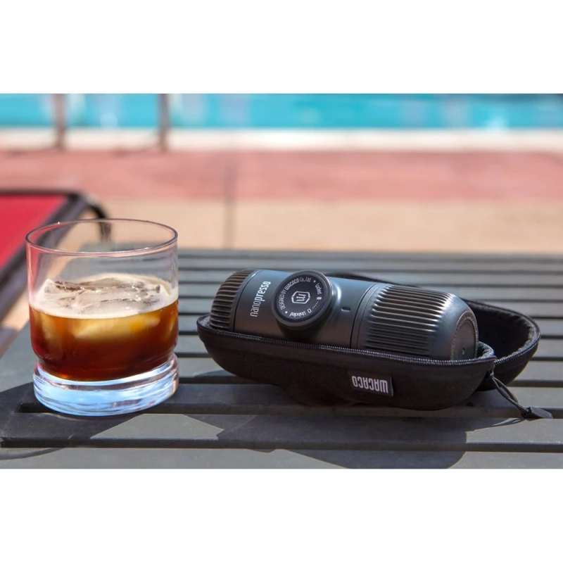 Ручная мини-кофемашина WACACO Nanopresso + кейс для хранения WCCNPHC, фото 6