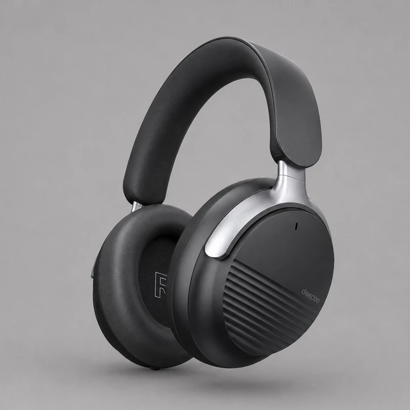 Беспроводные накладные наушники Stereo Vibe, BT 5.4, 400 мАч, черный, Deppa
