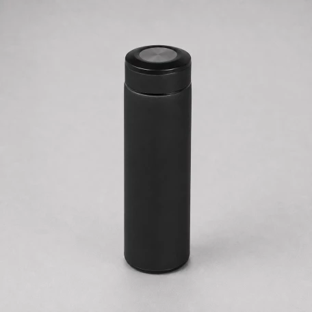 Вакуумный термос "Vacuum Flask C1", soft touch, 420мл, черный
