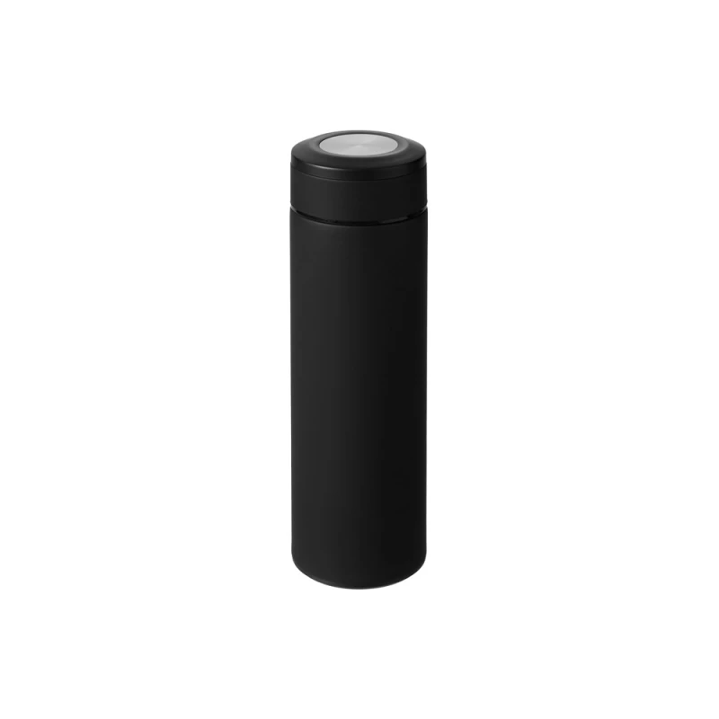 Вакуумный термос "Vacuum Flask C1", soft touch, 420мл, черный, фото 3