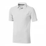 Калгари мужская рубашка-поло с коротким рукавом, белый, фото 3