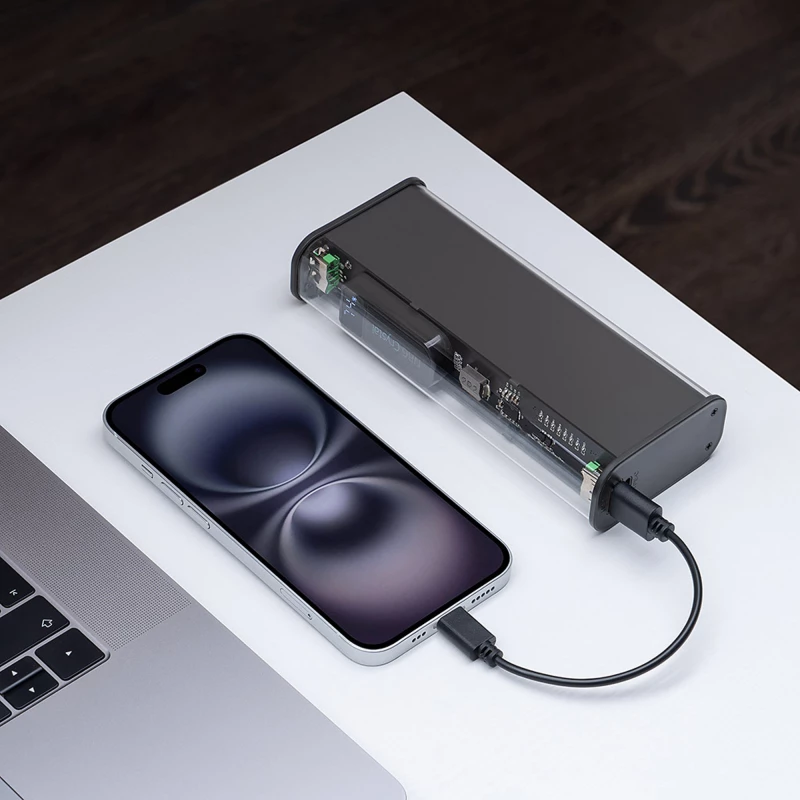 Внешний АКБ NRG Turbo TR 20000 мА-ч, 20Вт, дисплей, прозрачный, фото 6