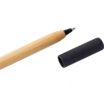Вечный карандаш и ручка из бамбука "Black bamboo", натуральный и черный, фото 7
