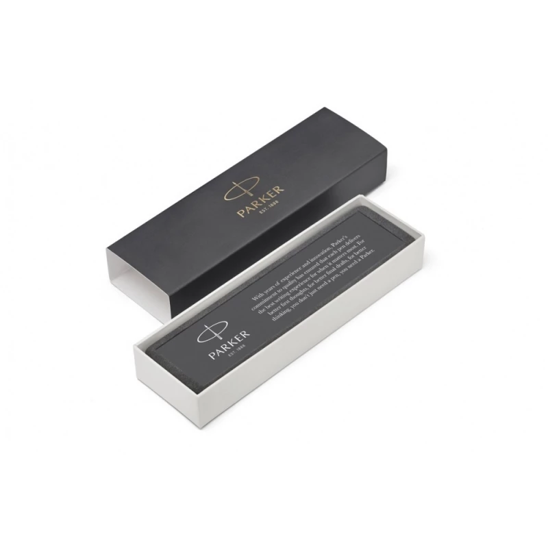 Подарочный набор из 2-х ручек Parker URBAN Muted black GT перьевая и шариковая ручки, фото 5