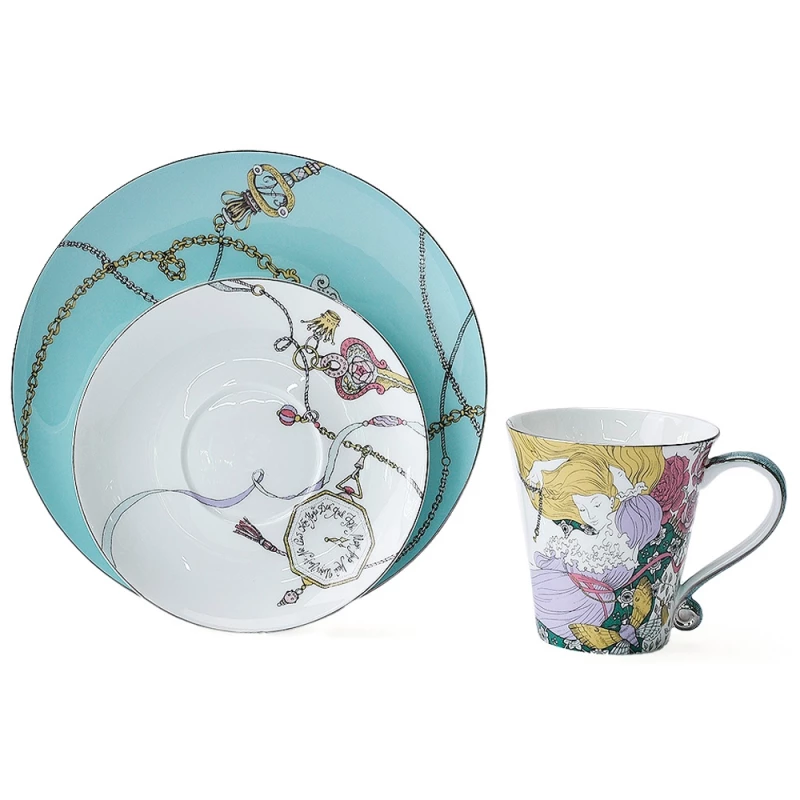 Набор чашка и блюдце Valerie Concept TEA SET ALICE, фото 5