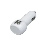 Автомобильная зарядка на 2 USB порта, белый, фото 3