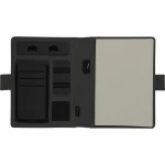 Органайзер с беспроводной зарядкой 5000 mAh "Powernote", светло-серый, фото 9