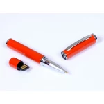 USB-флешка на 16 Гб в виде ручки с мини чипом, оранжевый, арт. 6566.16.03, фото 1