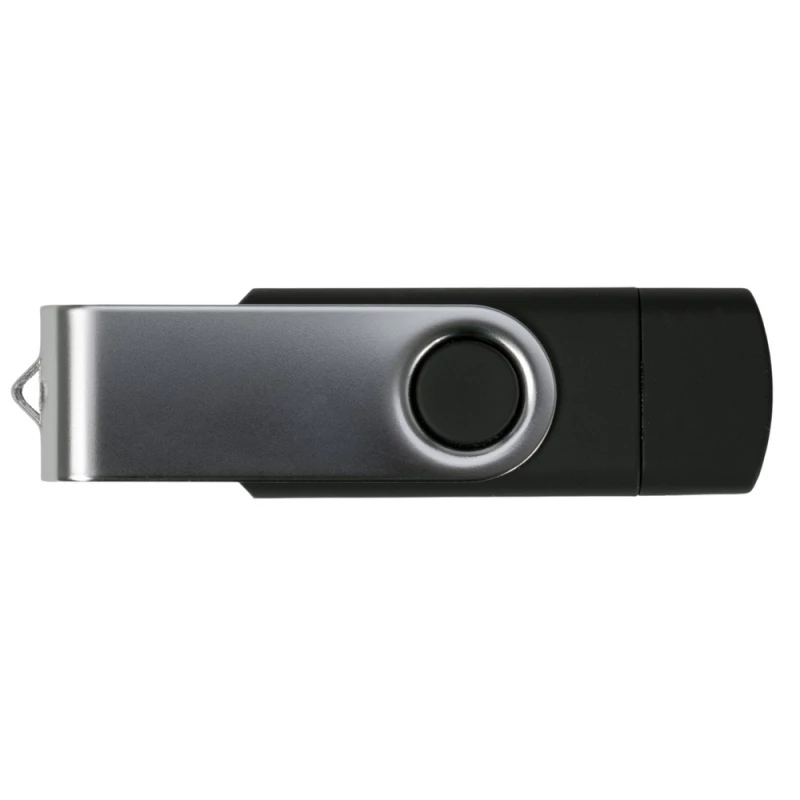 USB3.0/USB Type-C флешка на 32 Гб «Квебек C», черный, фото 6