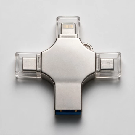 USB-флешка 3.0 на 32 Гб 4-в-1 «Ultra» в подарочной коробке