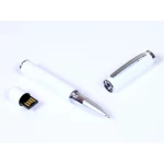 USB-флешка на 16 Гб в виде ручки с мини чипом, белый, арт. 6566.16.06, фото 1