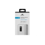 RIVACASE VA2220 (20000 мАч) внешний аккумулятор с дисплеем и встроенными кабелями, белый, 12/24, арт. 94348, фото 15