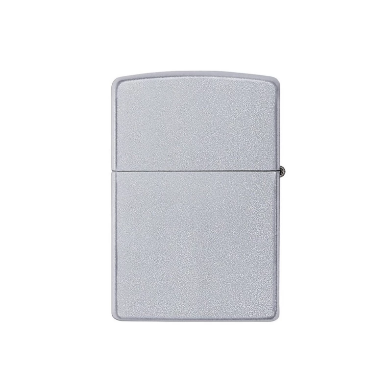 Зажигалка ZIPPO Classic с покрытием Satin Chrome™, латунь/сталь, серебристая, матовая, 38x13x57 мм, фото 3