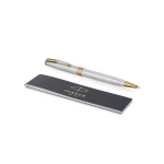 Ручка шариковая «Parker Sonnet Core Stainless Steel GT», серебристый/золотистый, фото 4