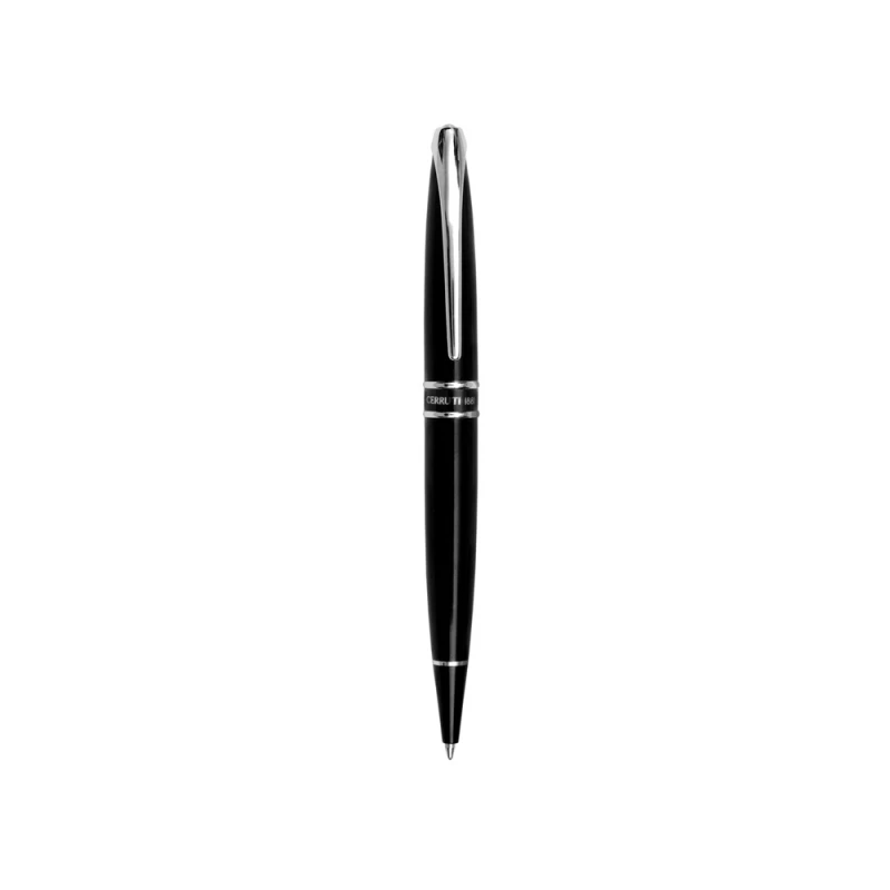 Ручка шариковая Cerruti 1881 модель «Silver Clip»  в коробке, фото 4