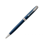 Ручка шариковая «Parker Sonnet Core Subtle Blue CT», синий/серебристый, фото 1