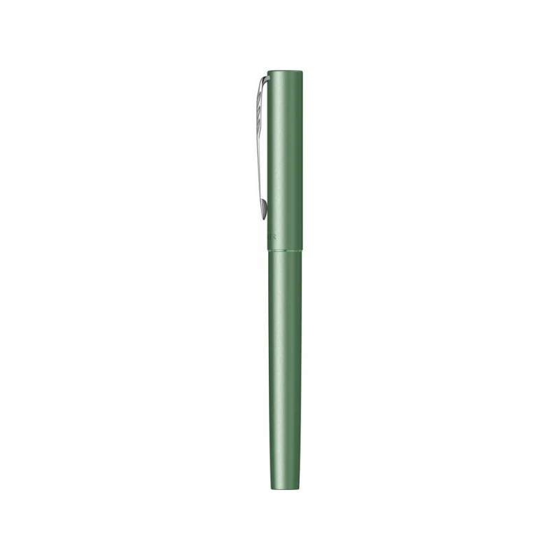 Ручка-роллер Parker Vector XL Green CT, цвет чернил black, стержень: F, в подарочной упаковке., фото 13
