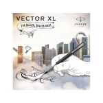 Ручка-роллер Parker Vector XL Black CT, стержень: F, цвет чернил:black, в подарочной упаковке, фото 6