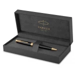 Ручка шариковая «Parker Sonnet Core Black Lacquer GT», черный/золотистый, фото 5