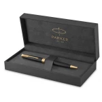 Ручка шариковая «Parker Sonnet Core Matte Black GT», черный/золотистый, фото 4