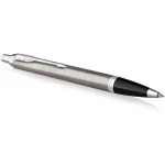 Шариковая ручка Parker IM Stainless Steel CT, стержень: M, цвет чернил: blue, в подарочной упаковке., фото 5