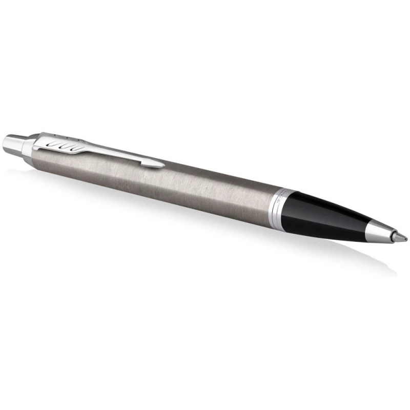 Шариковая ручка Parker IM Stainless Steel CT, стержень: M, цвет чернил: blue, в подарочной упаковке., фото 5