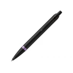 Шариковая ручка Parker IM Vibrant Rings Flame Amethyst Purple, стержень: M blue, в подарочной упаковке., фото 1