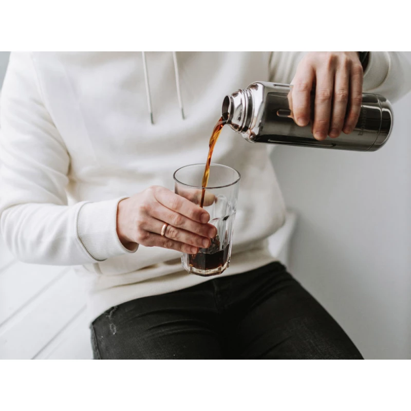 Термос для напитков, вакуумный, бытовой, тм "bobber". Объем 0.47 литра. Артикул Flask-470 Glossy, фото 7